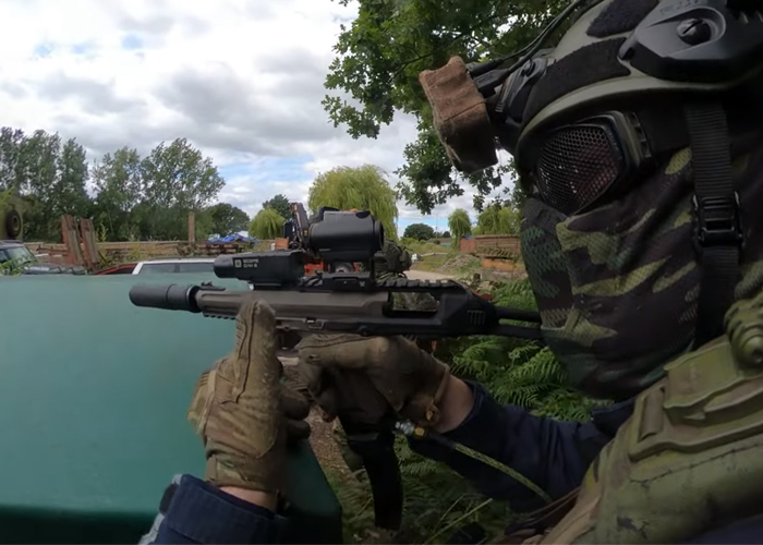 AirsoftCamMan HPA-Powered AAP-01 Carbine Gameplay