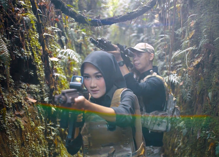 Annisa & Andi Pre-Nuptial Airsoft Video