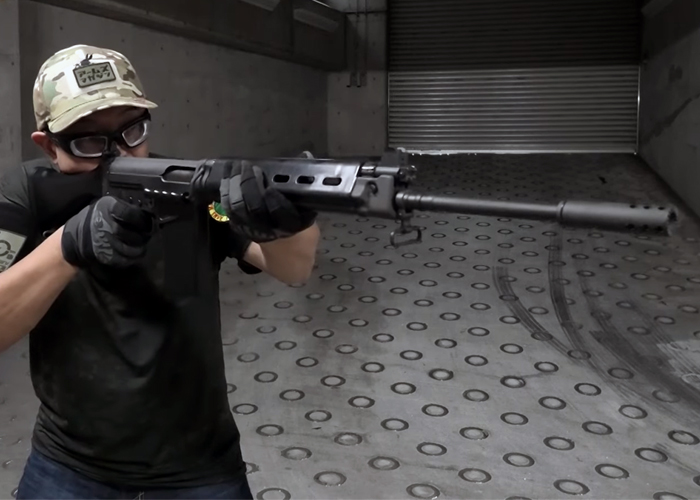 ARMS Magazine On The VFC LAR  Gas Blowback Rifle