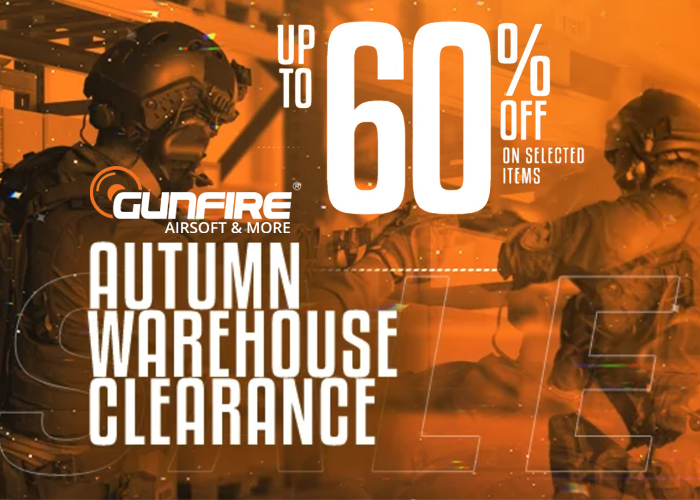 Gunfire Autumn Clearance Sale 2022