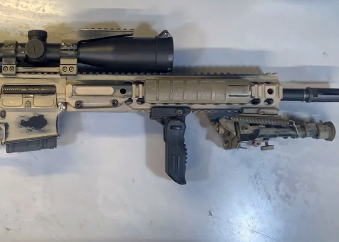 Luke The Stampler Custom Airsoft DMR L129A1 With The DCA L129A1 Modification Kit