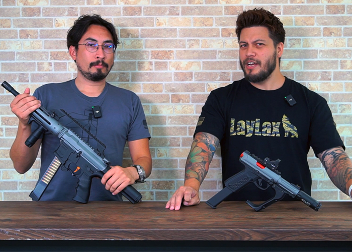 Laylax Airsoft Weapon Crafting: Cyberpunk 2077 Guns in Airsoft