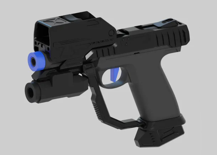 PJWRKS 3D Printed Airsoft AAP-01 Halo M6 Magnum Kit Concept