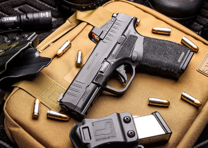 Springfield Armory Hellcat Pro OSP 9mm Handgun With Shield SMSC