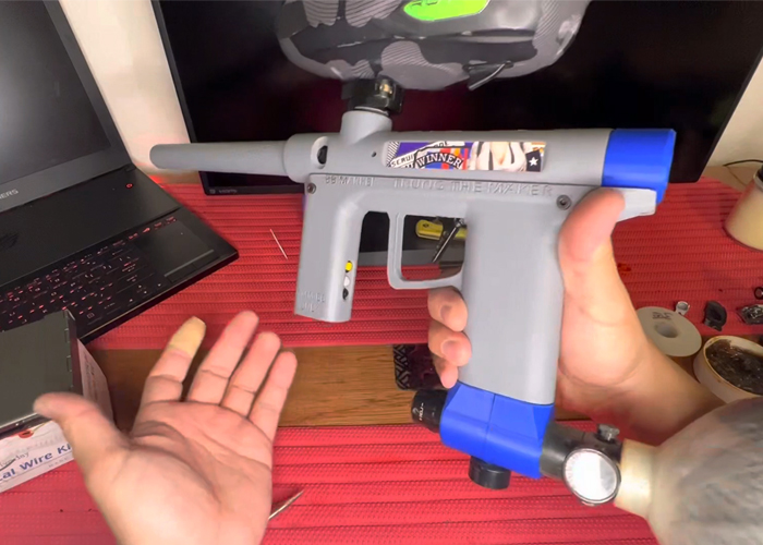 Trung The Maker Paintball Marker That Shoots Airsoft BBs