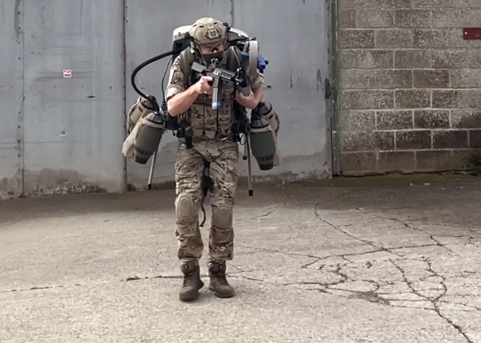 Gravity Industries Tactical Jet Suit Drills