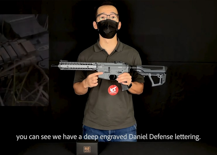 ICS Airsoft Daniel Defense MK18 Detailed Specifications