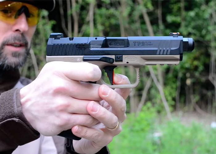 Airsoft Review Argentina Reviews The Cybergun Canik TP9 