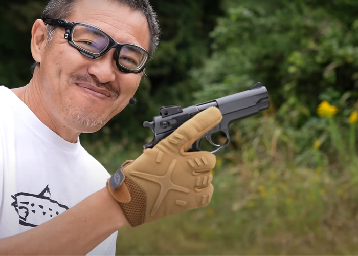 Mach Sakai With Vintage MGC S&W M459 NBB Pistol | Popular Airsoft