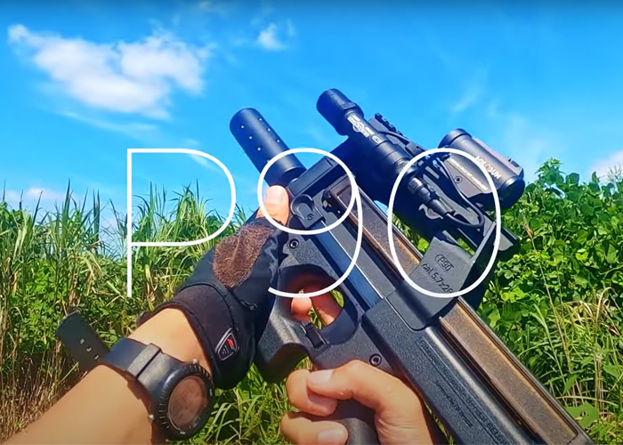 Maydaysan Airsoft In Japan With A Krytac P90 AEG