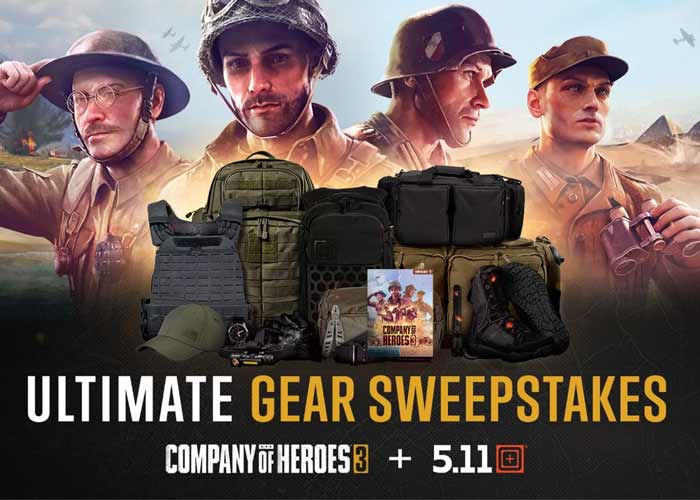 511 Company of Heroes 3 Sweepstakes