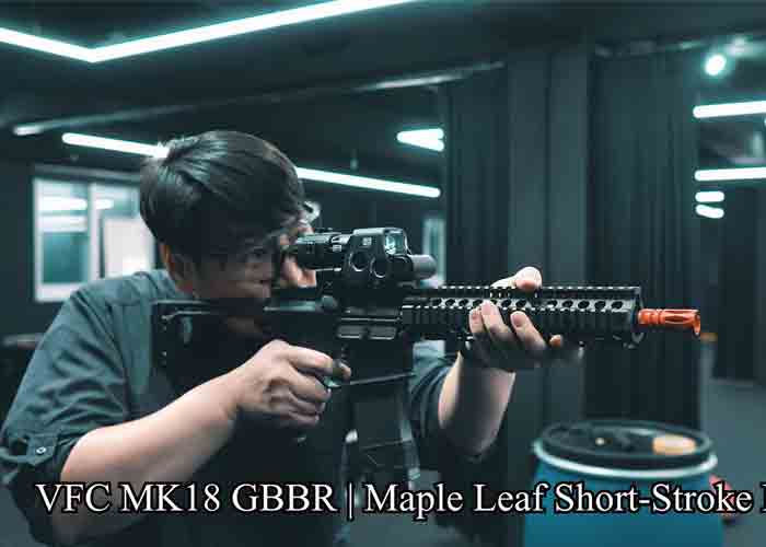Ahjae TV Maple Leaf Short Bolt For VFC MK18 GBBR Test