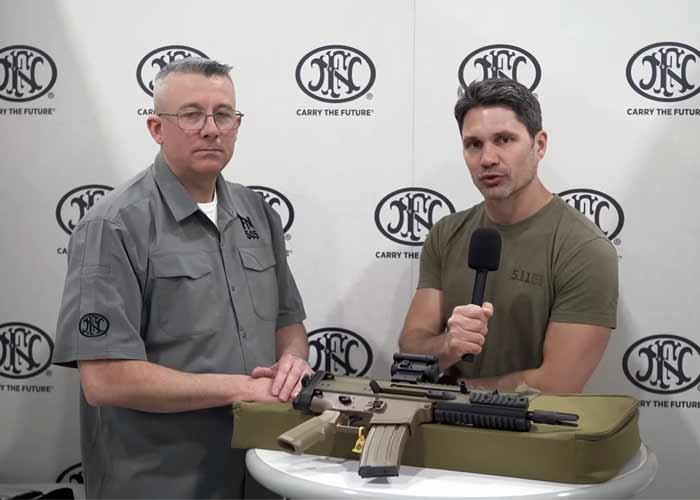 The Firearm Blog: The New Short Barrel FN SCAR 15P