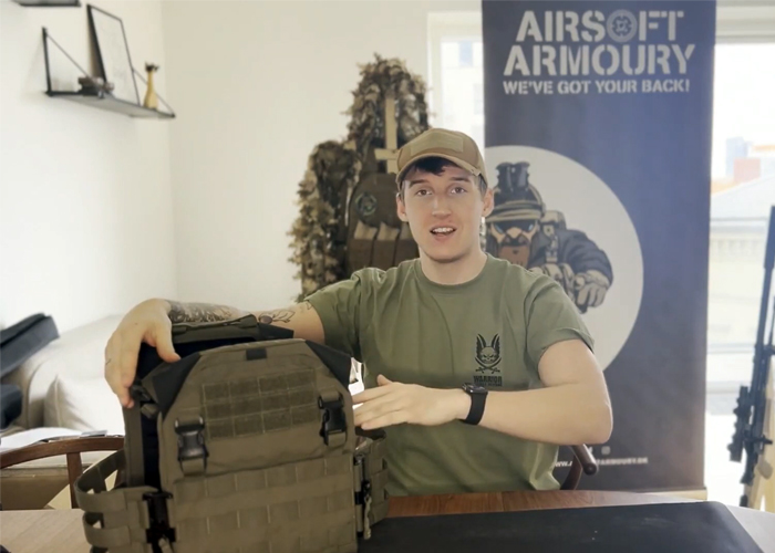 Airsoft Armoury Warrior Assault Systems Plate Carrier v2