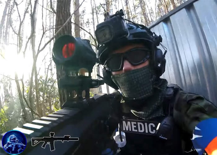 Holo Airsoft Wolverine MTW Gameplay At Driver Wood Airsoft