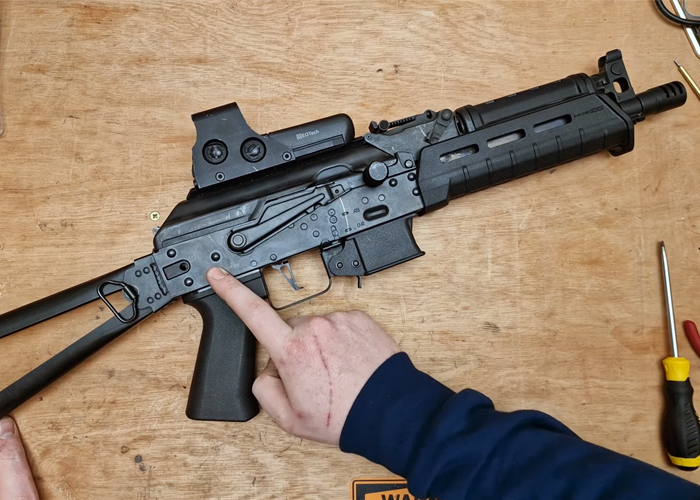 Jaeger Precision On The LCT Airsoft PP-19 AEG