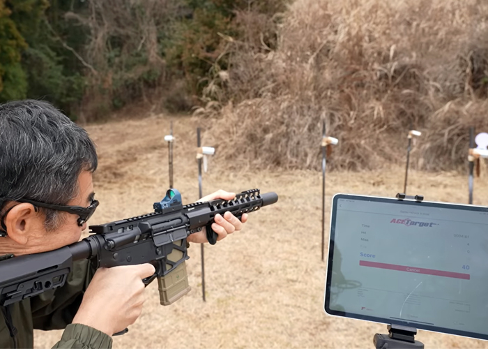 Mach Sakai Tries The AceTarget-S From AceTech | Popular Airsoft: Welcome To  The Airsoft World