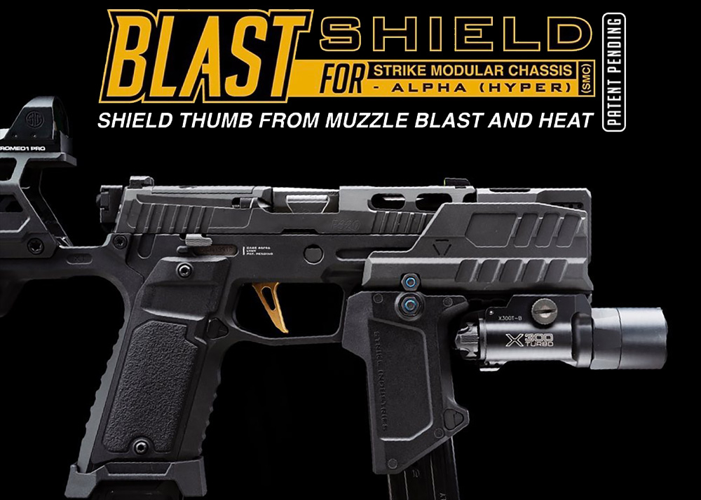Strike Industries Blast Shield For The Strike Modular Chassis
