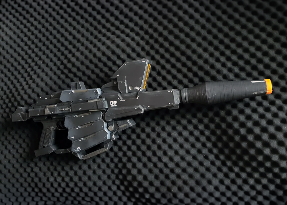 PlaSSo DIY Beam Magnum Using AAP-01 As The Base Gun