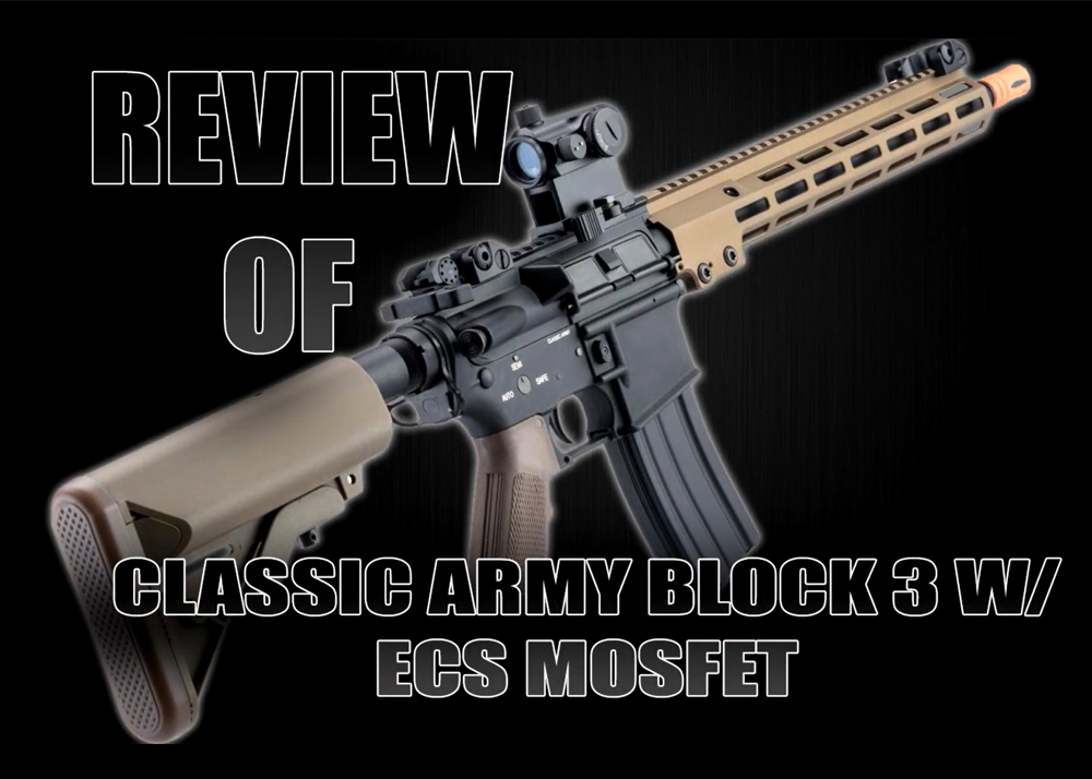 Shadow 1 Classic Army Block 3 M-LOK AEG With ECS MOSFET