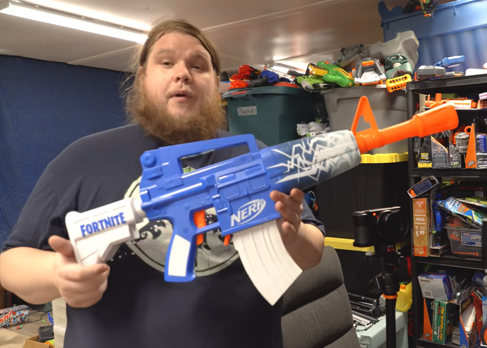 Nerf Fortnite Blue Shock Blaster  Popular Airsoft: Welcome To The Airsoft  World