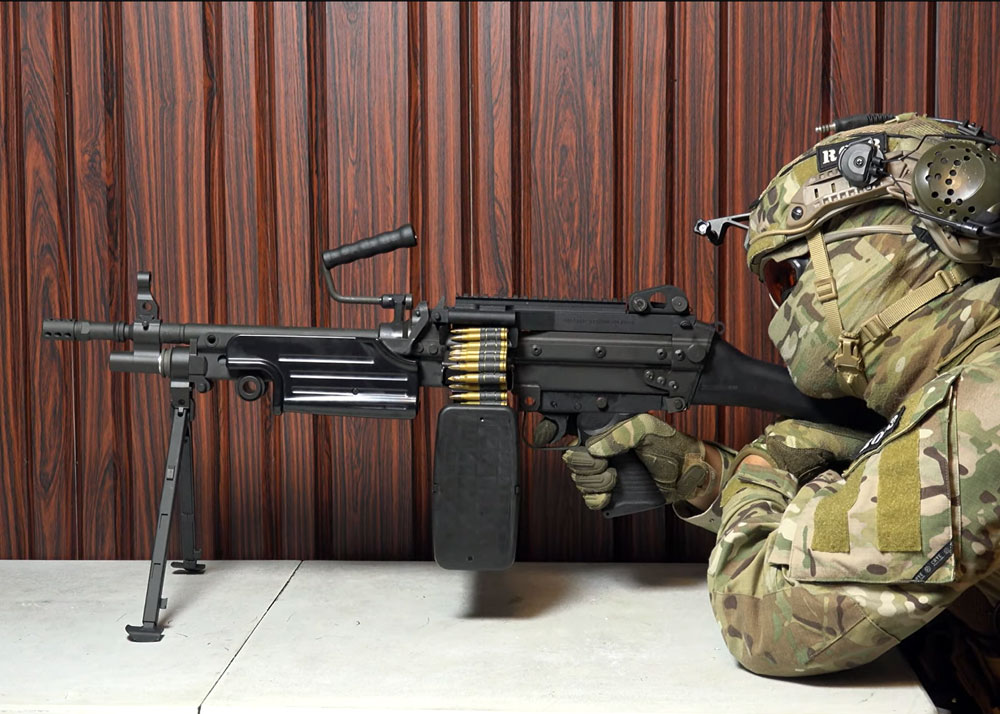 Shimabu-Airsoft Review & Initial Maintenance Of The VFC M249 GBB