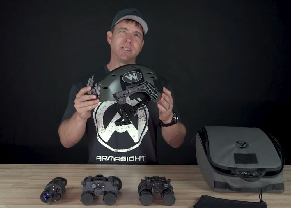 Armasight Helmet Kit For Team Wendy Helmet