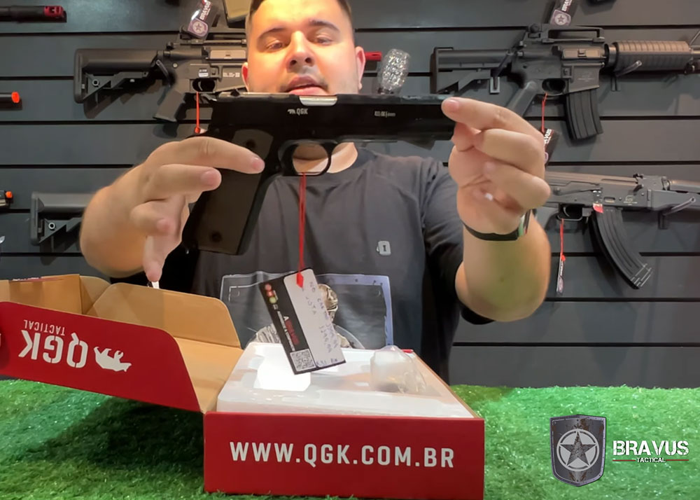 Bravus Tactical QGK R31 M1911A1 GBB Pistol Review