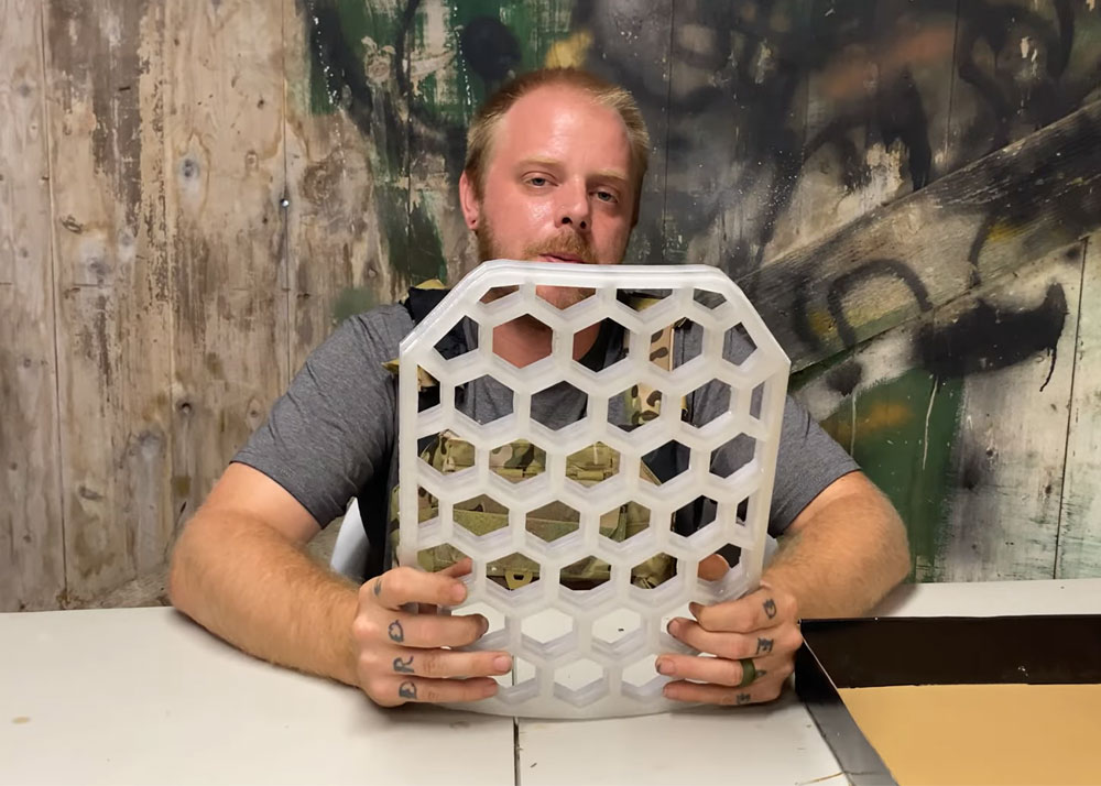 Caleb Tucker Airsoft Savage Airsoft Supply Ventilated Lightweight SAPI Plates