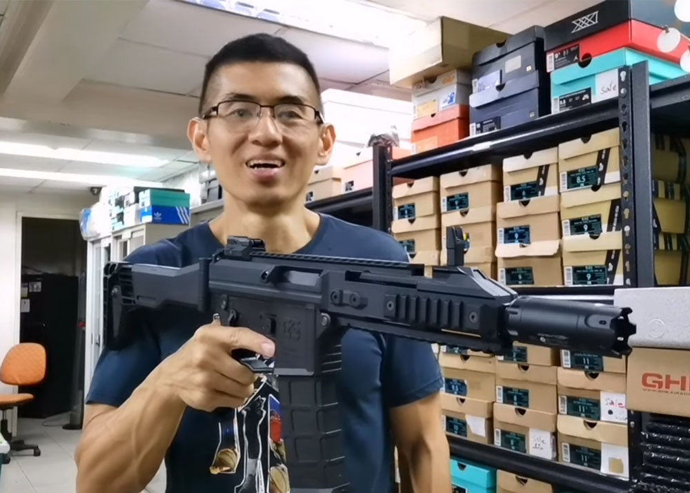 Redmantoys Airsoft GHK G5 GBB Unboxing