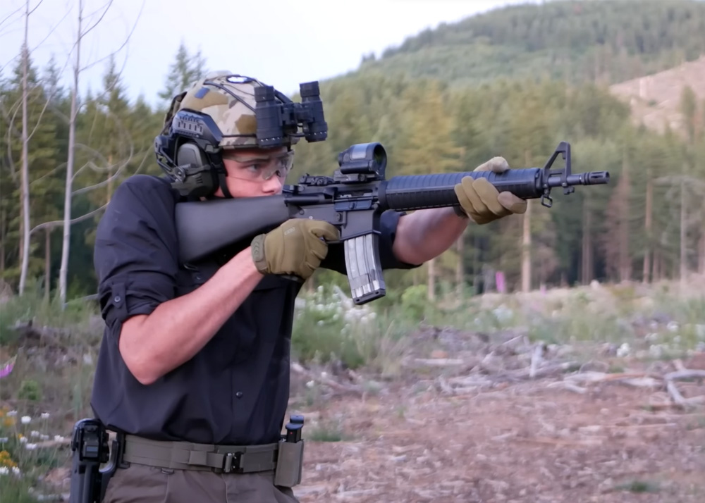 The Firearm Blog: The Alternate History Anderson A4 Dissipator