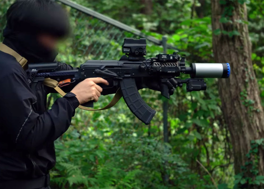 Gun Pornographer Kitted Out GHK AKS74U Gas Blowback Rifle