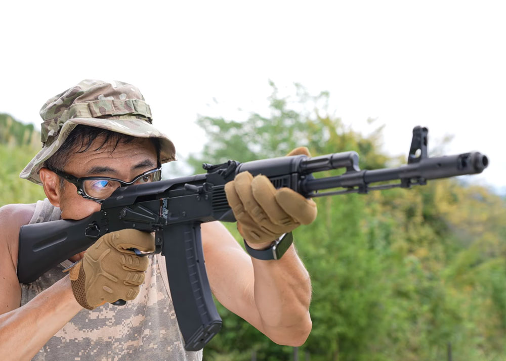 Mach Sakai Reviews The KSC AK74M Gas Blowback Rifle