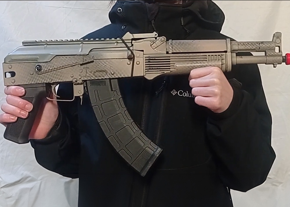 Ben and 3D 3D Printed AK105 Custom Bullpup AEG Project Part 1