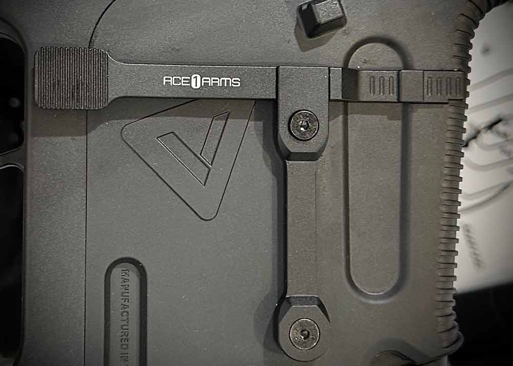JK Army A1A Right Hand Magazine Release for KRISS Vector GBB