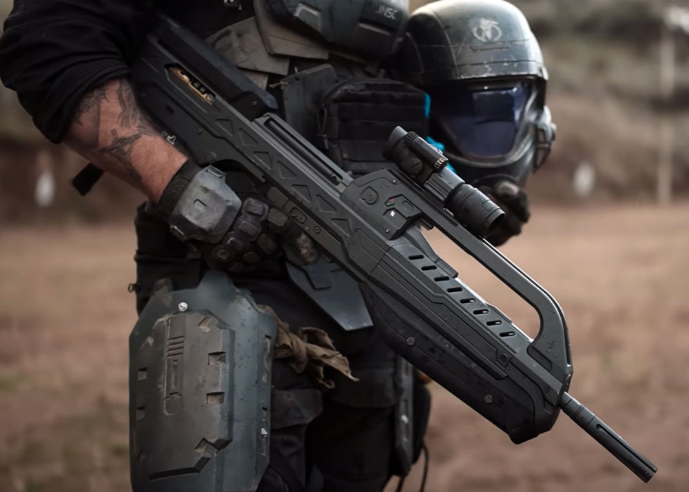 Garand Thumb Halo UNSC BR55 Battle Rifle