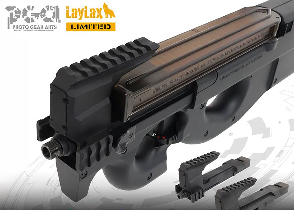 Laylax Installing The Proto Gear Arts P90 Stealth Upper Receiver
