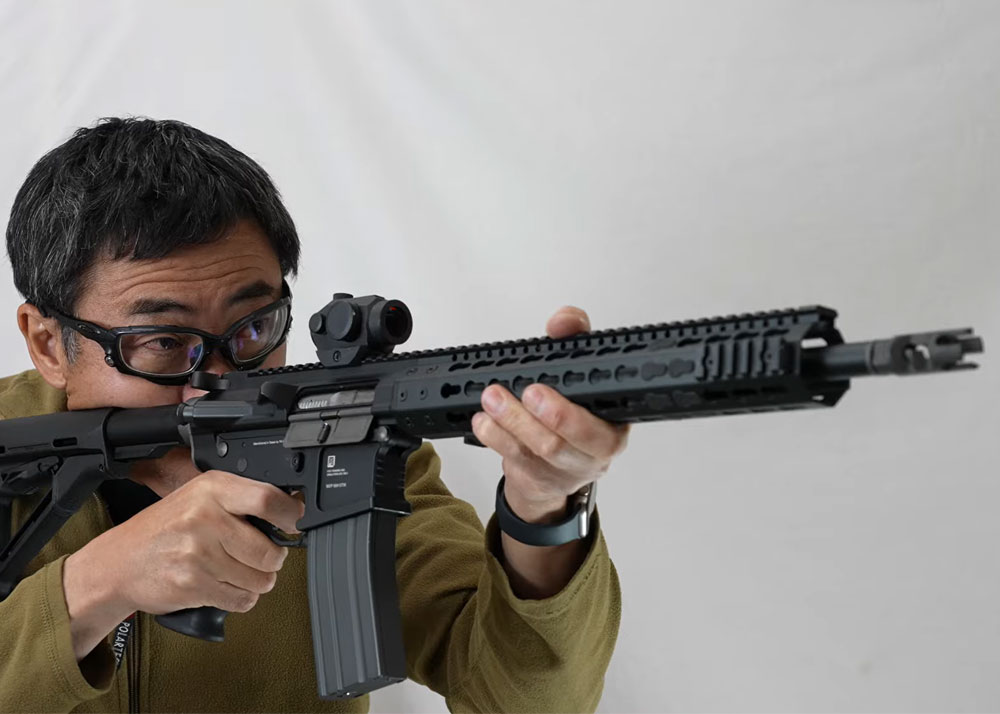 Mach Sakai On The PTS MEGA ARMS MKM-AR15 GBB | Popular Airsoft: Welcome ...