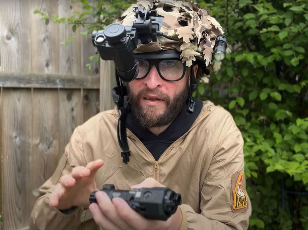 PewDieRy Airsoft NVG10 Digital Night Vision for Airsoft