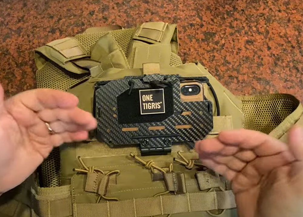 OneTigris iPhone MOLLE Mount For Tactical Vest