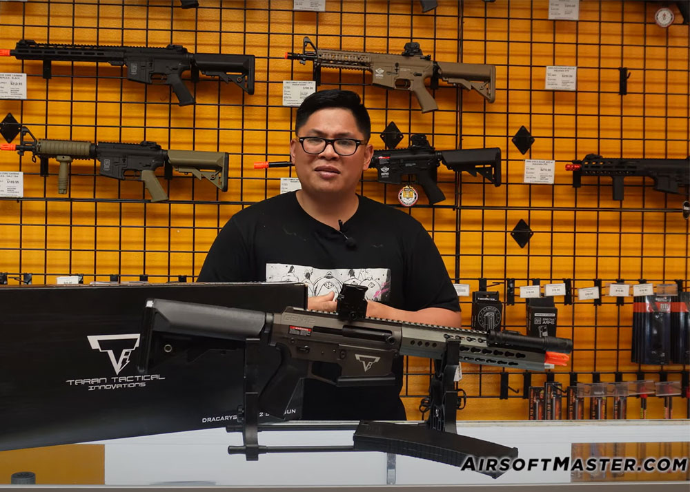 Airsoft Master 6mm Proshop Taran Tactical & Genesis Gen 12 Dracarys AEG