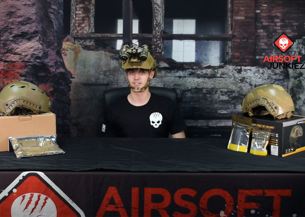 Airsoftjunkiez Specna Arms X-Shield FAST BJ & X-Shield SHC Helmets 