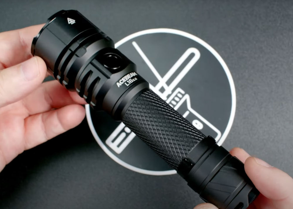 Cheule's Flashlight Reviews Acebeam L16 2.0 Tactical Flashlight Review