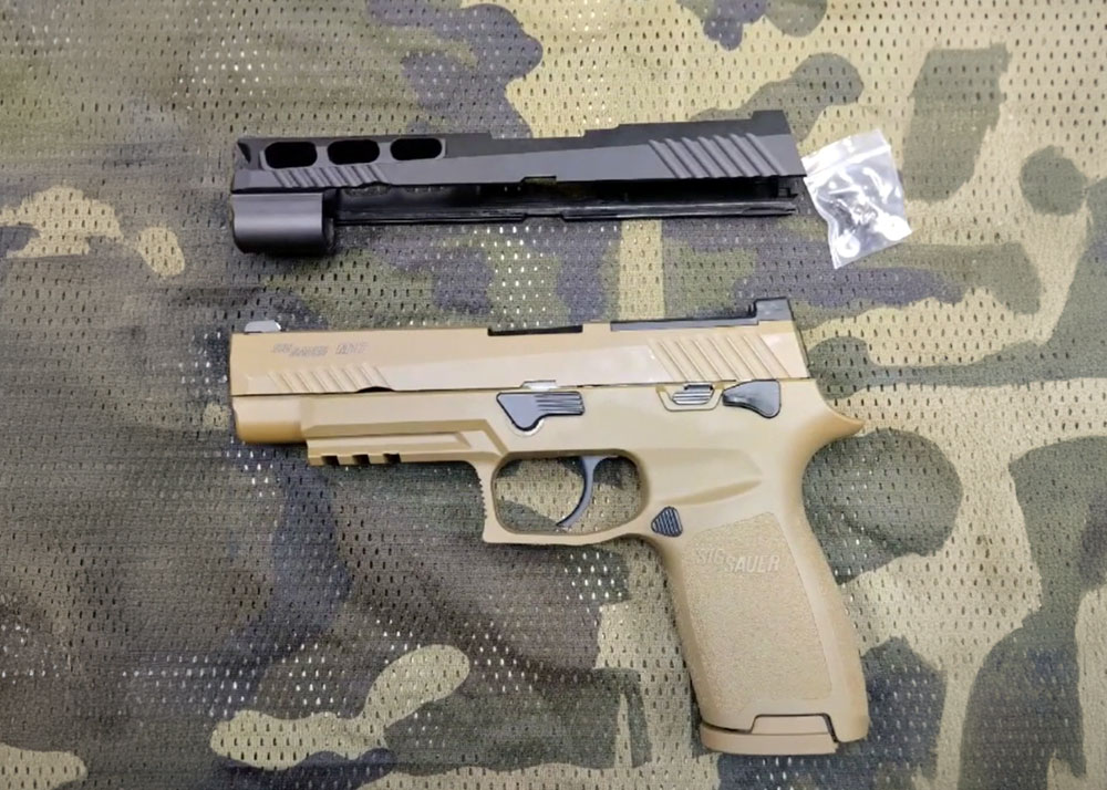 Jia Dyi How To Upgrade The SIG Air M17 GBB Pistol Slide