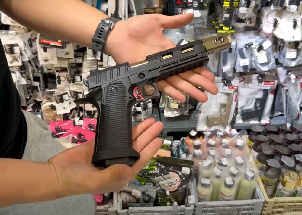 JK Army KJ Works KP-19 Hi-Capa GBB Pistol