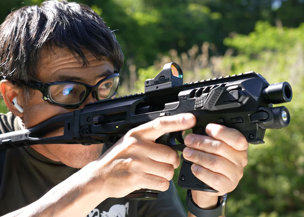 Mach Sakai CAA Micro Roni With Tokyo Marui Glock 17 Gen 4
