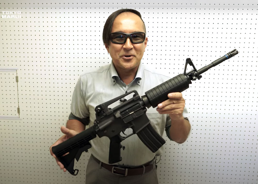 Tokyo Marui M4A1R AEG Presentation