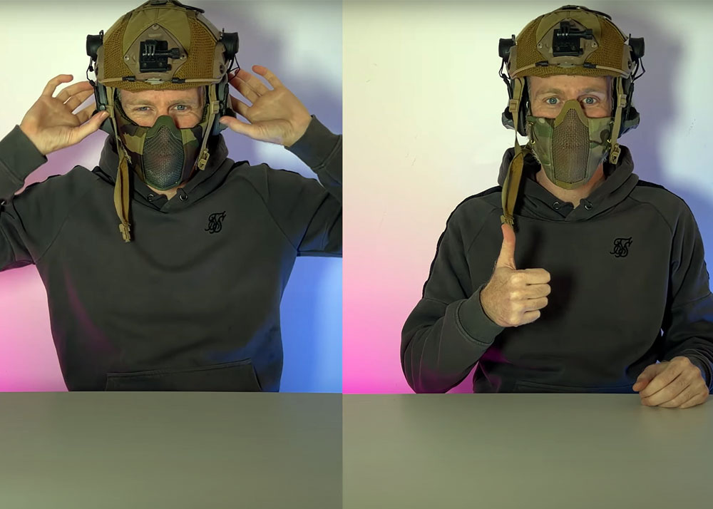 Tyr Mask Mod For Comfortable Teeth Shield