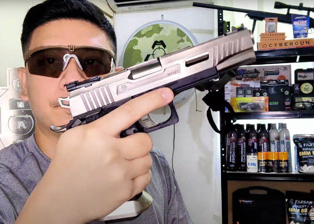 Airsoft Zeel: WE Hi-Capa Force 5.1 T-Rex GBB Silver | Popular Airsoft ...