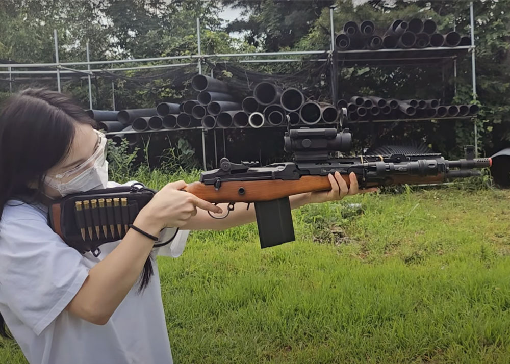 D0999 RA-Tech Custom M14 SOCOM GBB Rifle Test